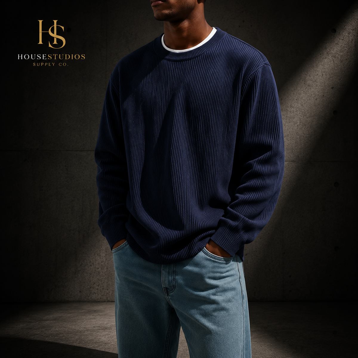 Buzo Oversize Premium Corderoy Crudo