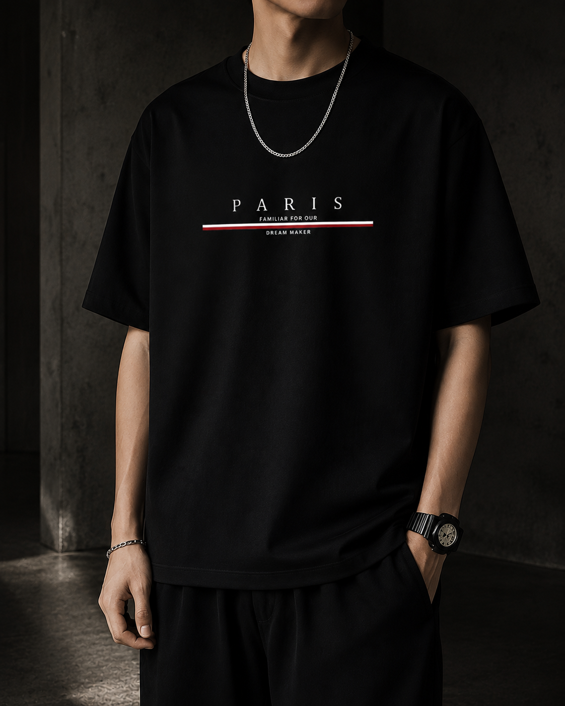 Remera París Oversize