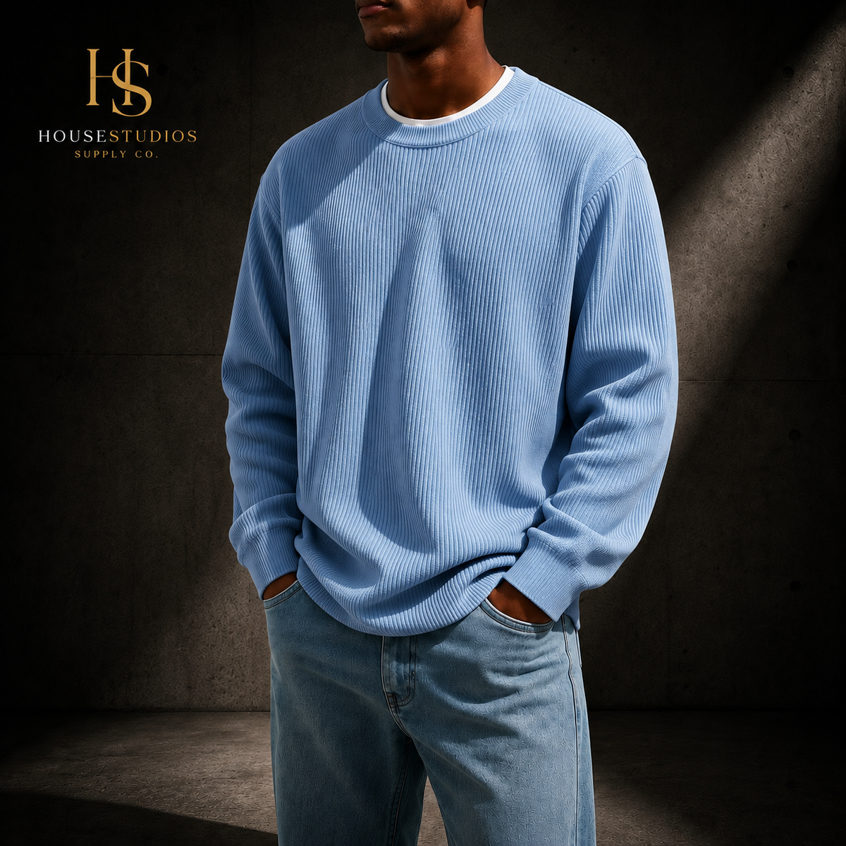 Buzo Oversize Premium Corderoy Crudo