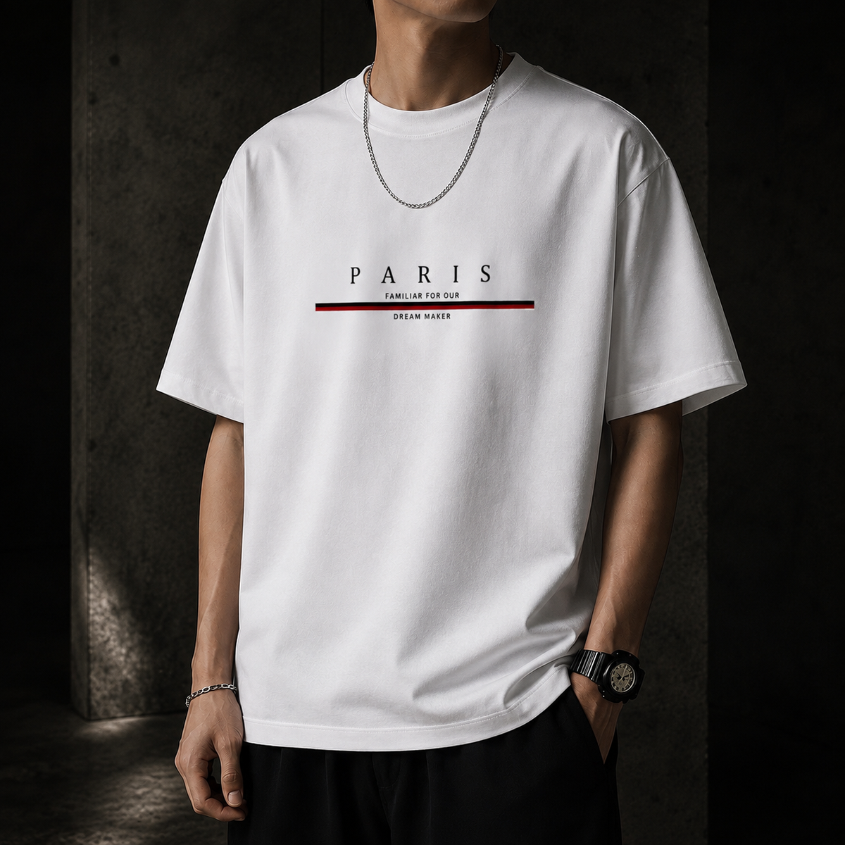 Remera París Oversize