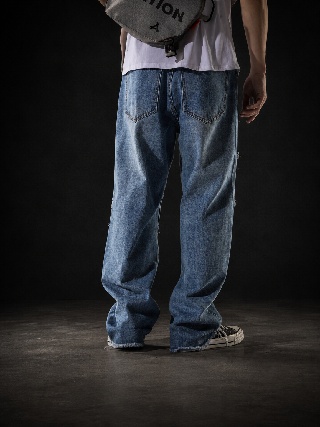 Pantalon Baggy Patchwork HS