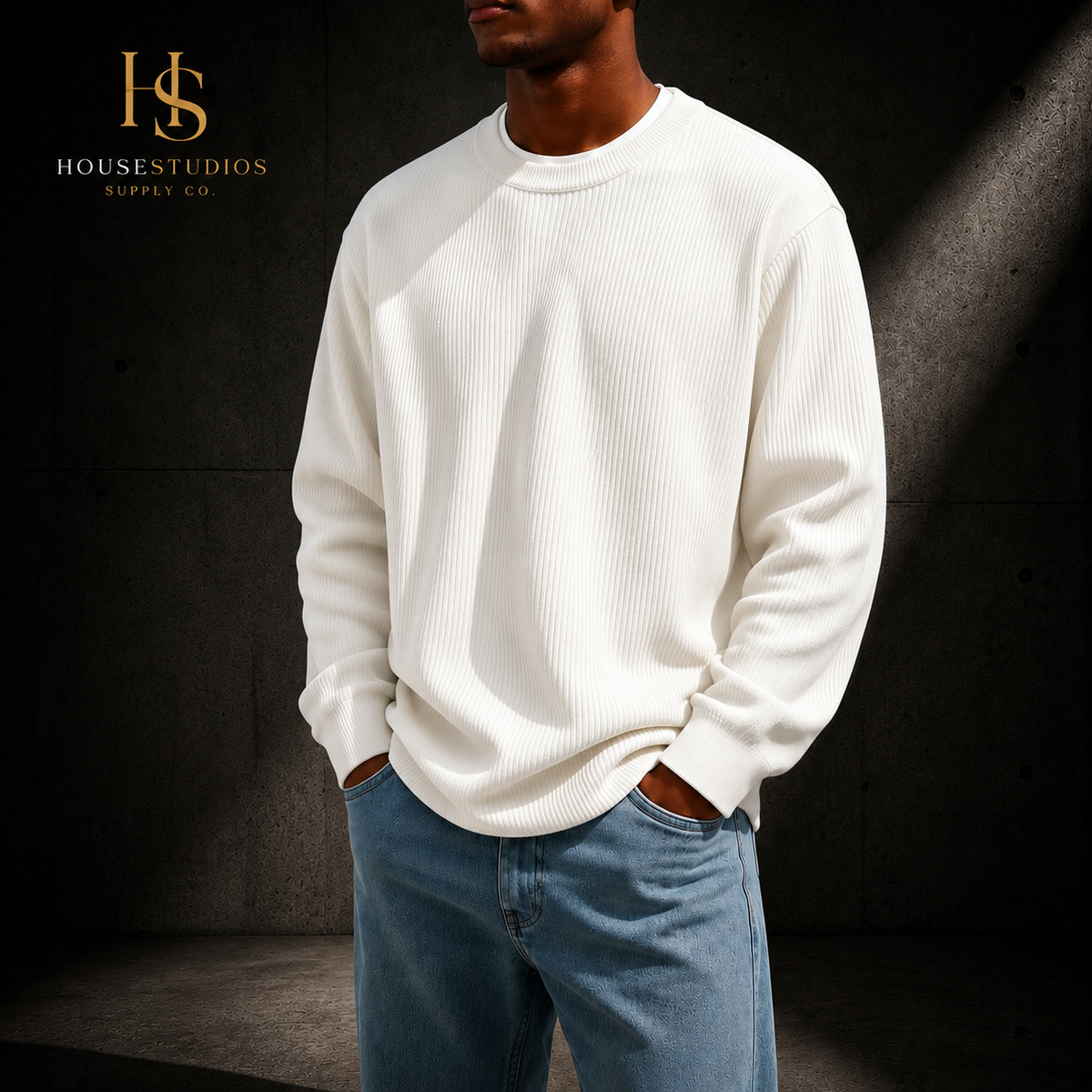 Buzo Oversize Premium Corderoy Crudo